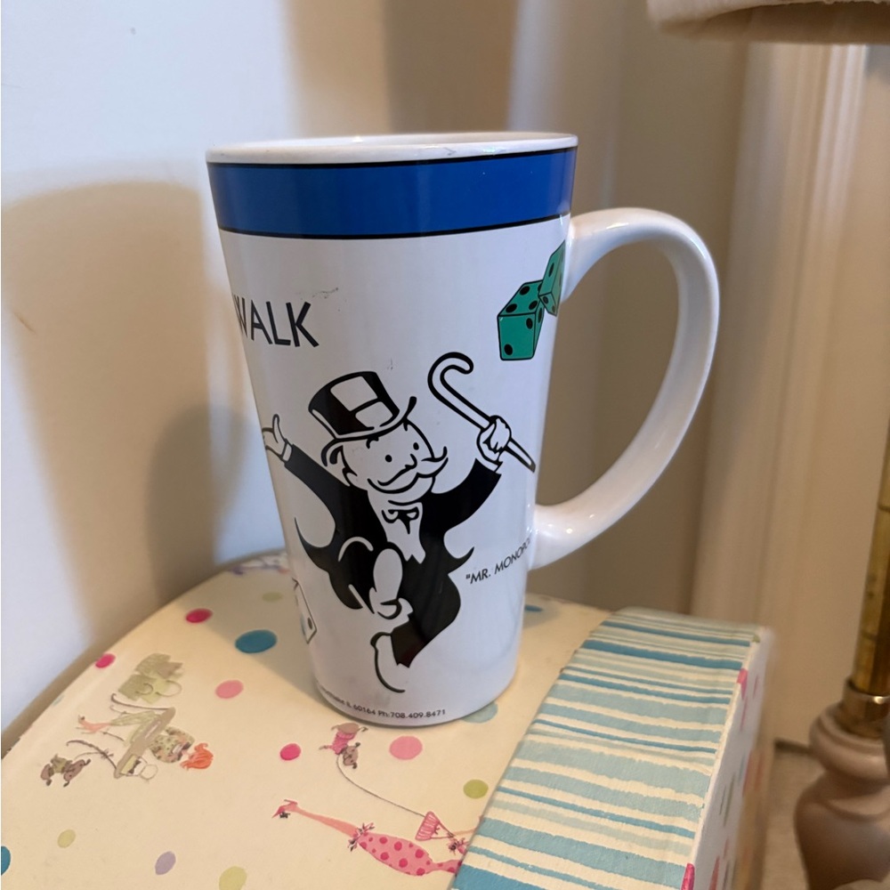 Monopoly large mug shipped back from UK